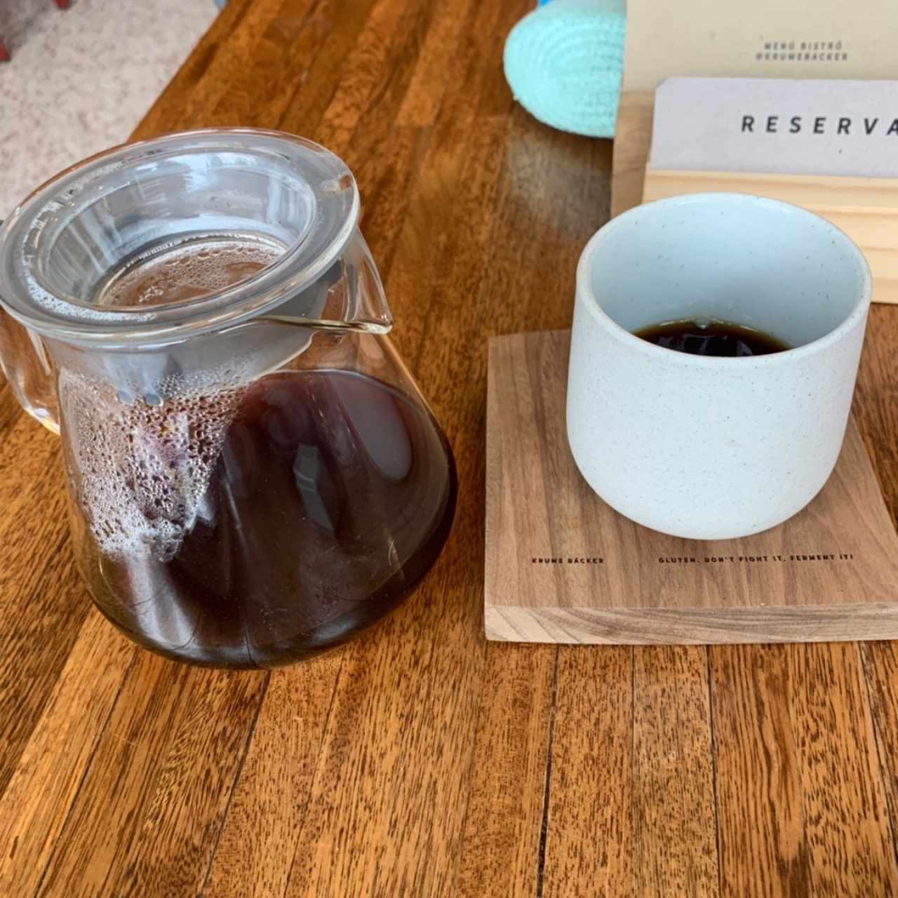 pour over cafe