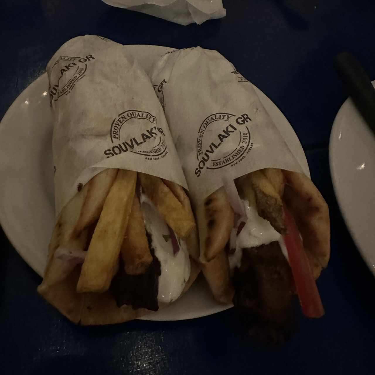 Souvlaki de cordero