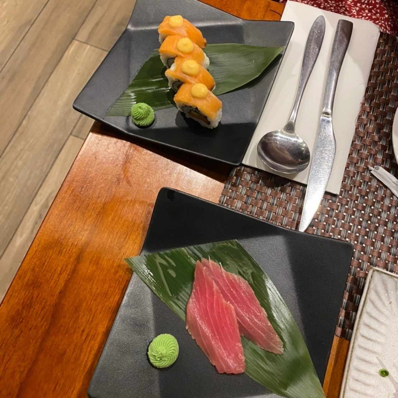 Sushi - Spicy Tuna y sashimi 