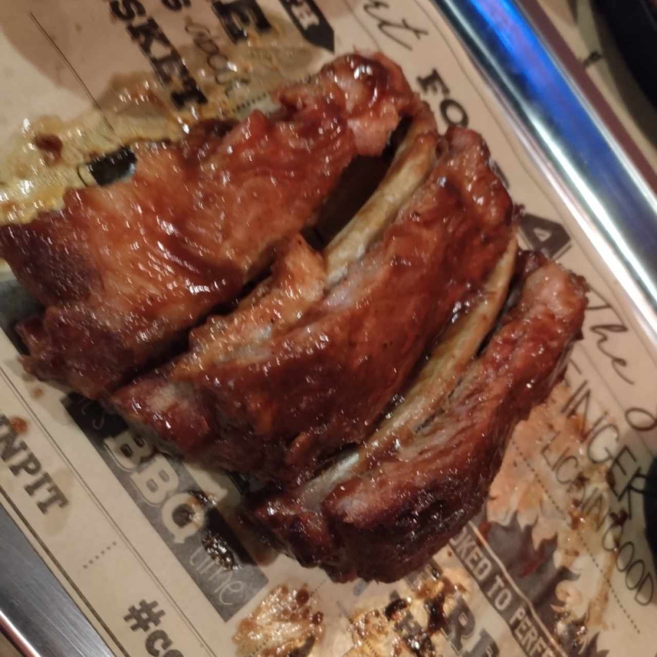 BBQ RIBS (1/2 RACK)