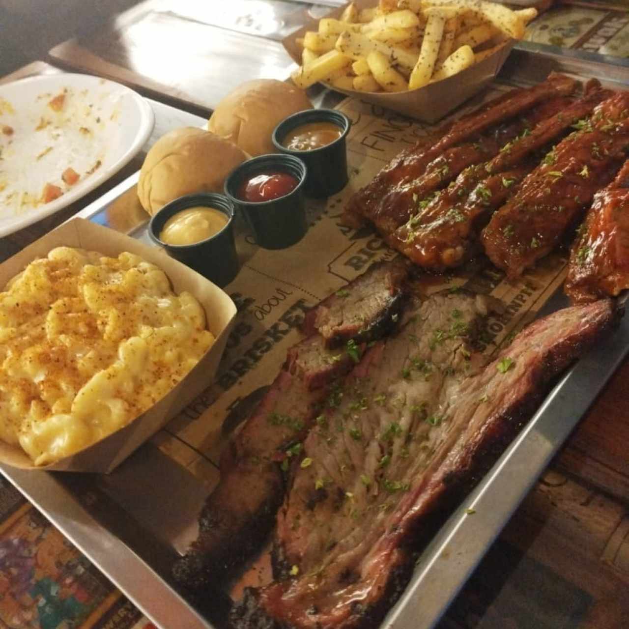 Two meat platter 