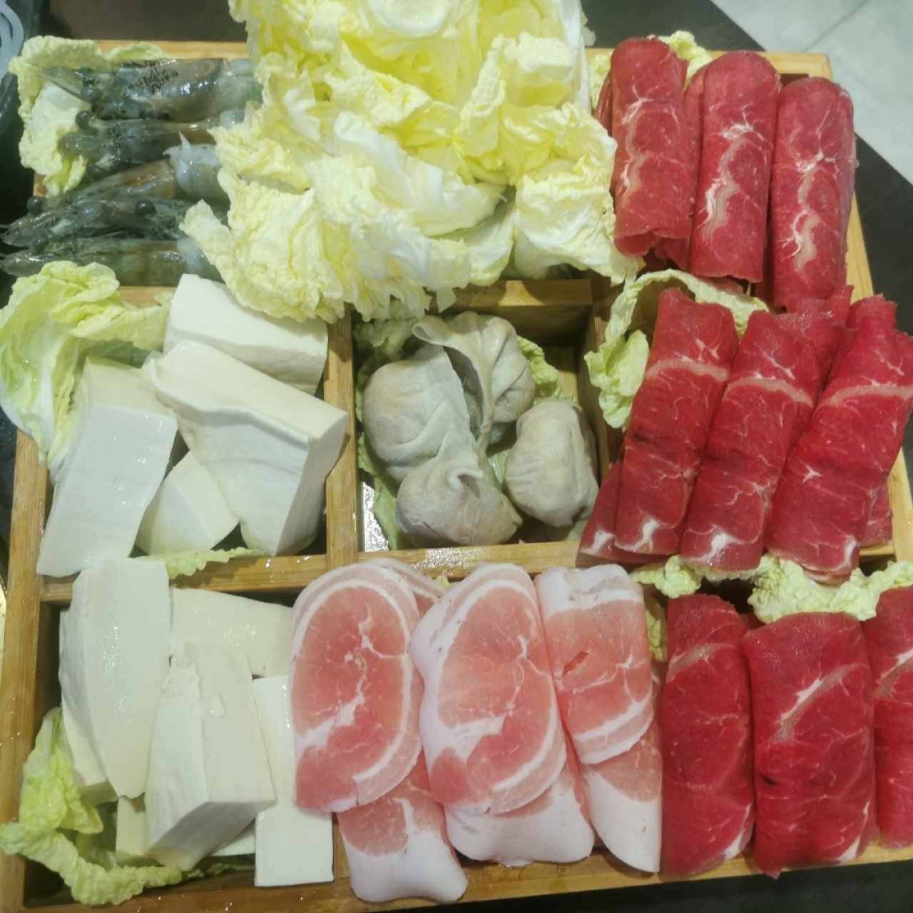 Combo hot pot de $48 para 2 personas 