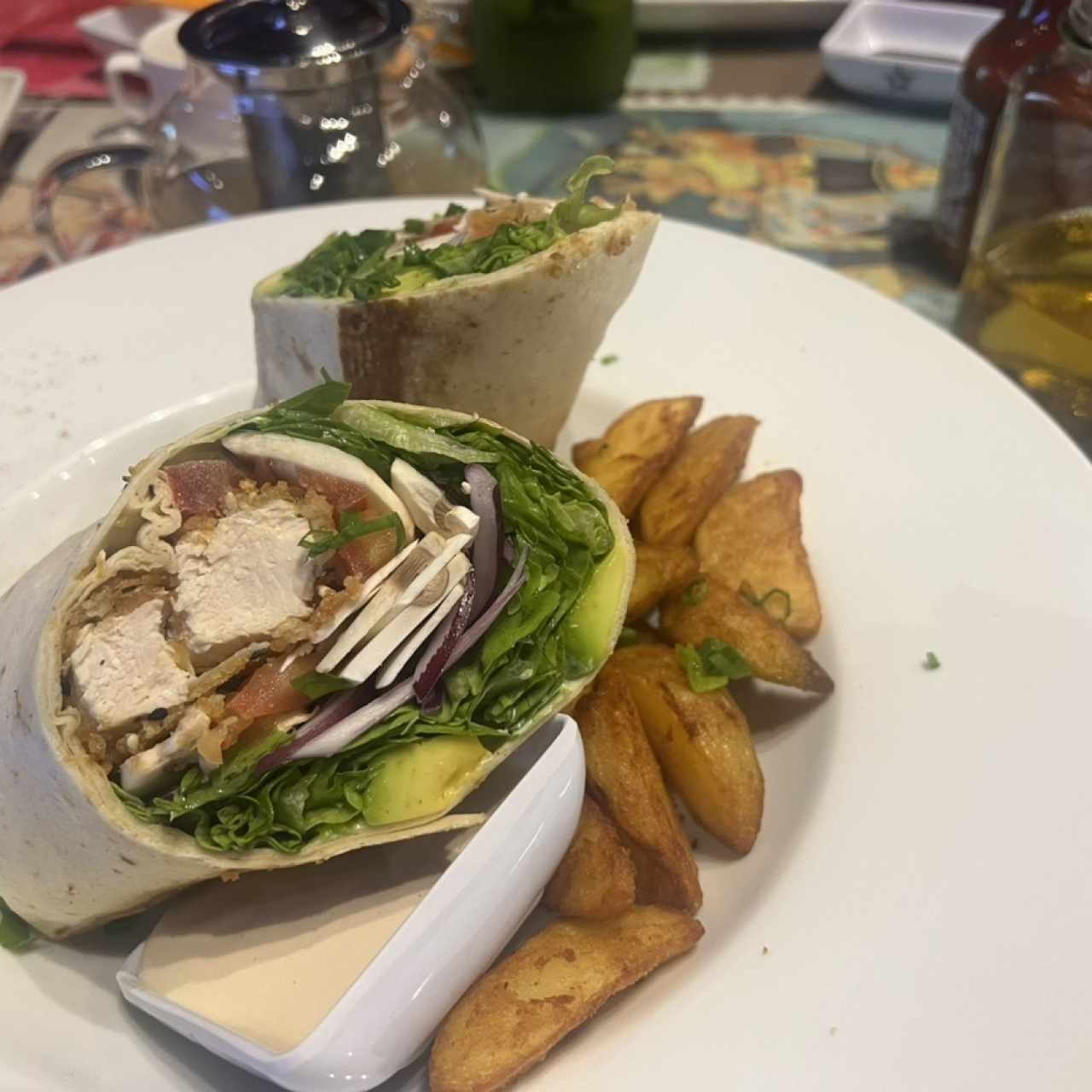 Wrap de Pollo Thai