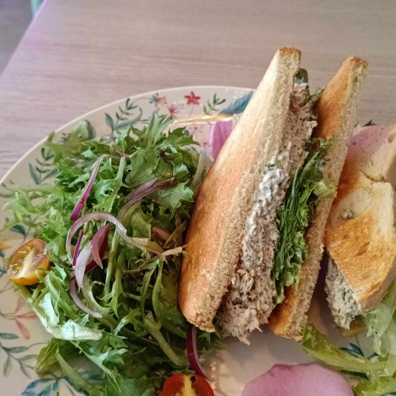 Roasted Chicken Club Sandwich
