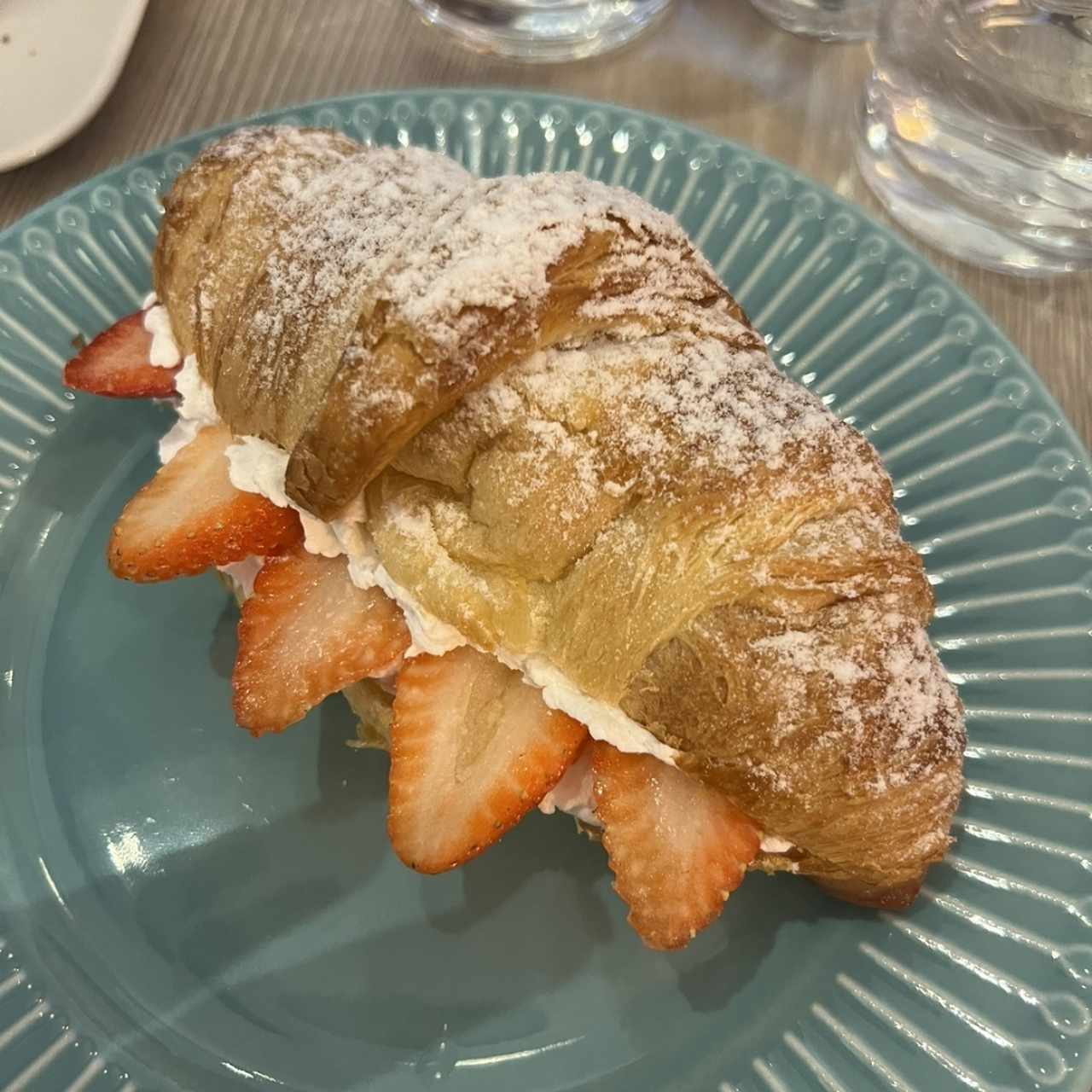 Croissant fresas von chantilly 