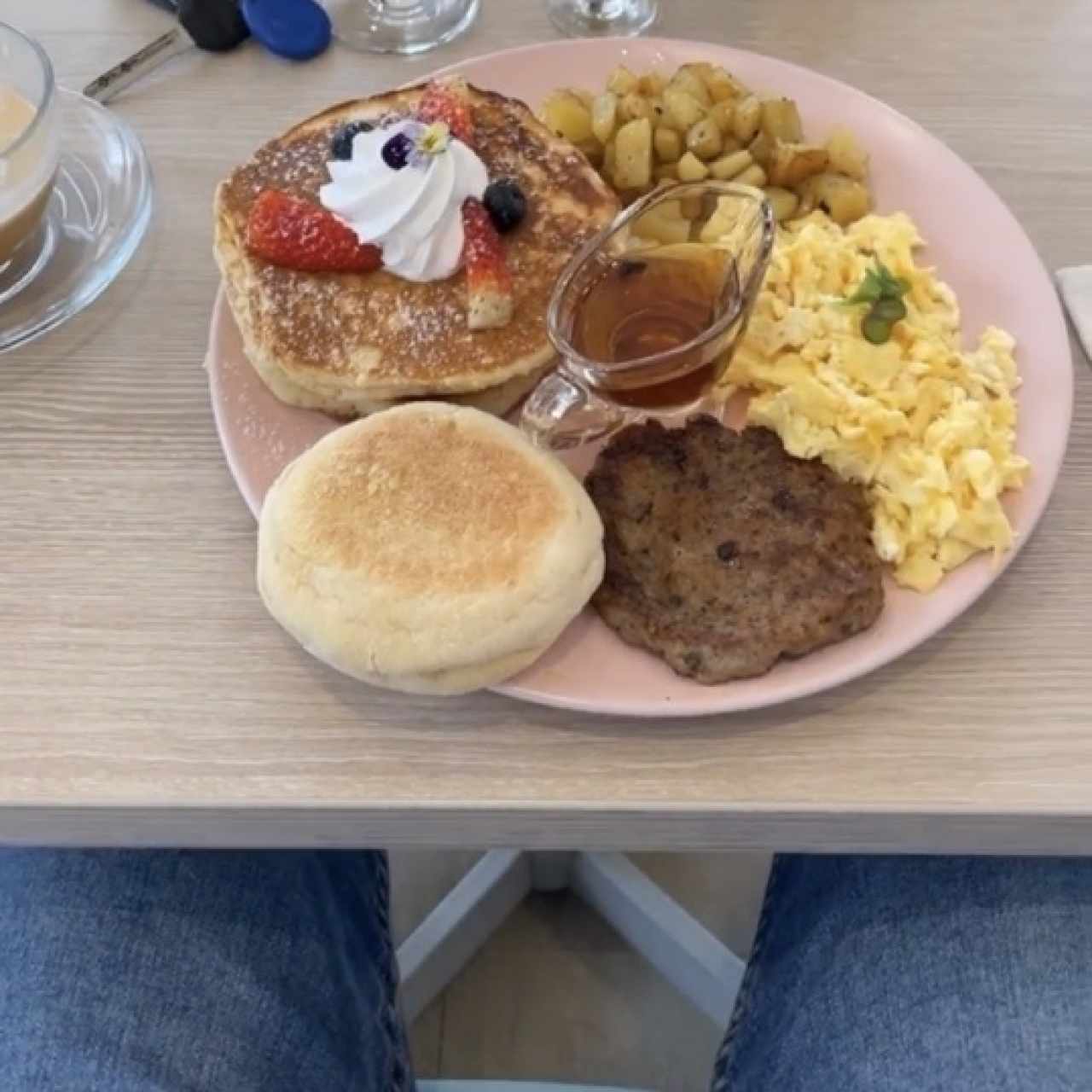 American breakfast 