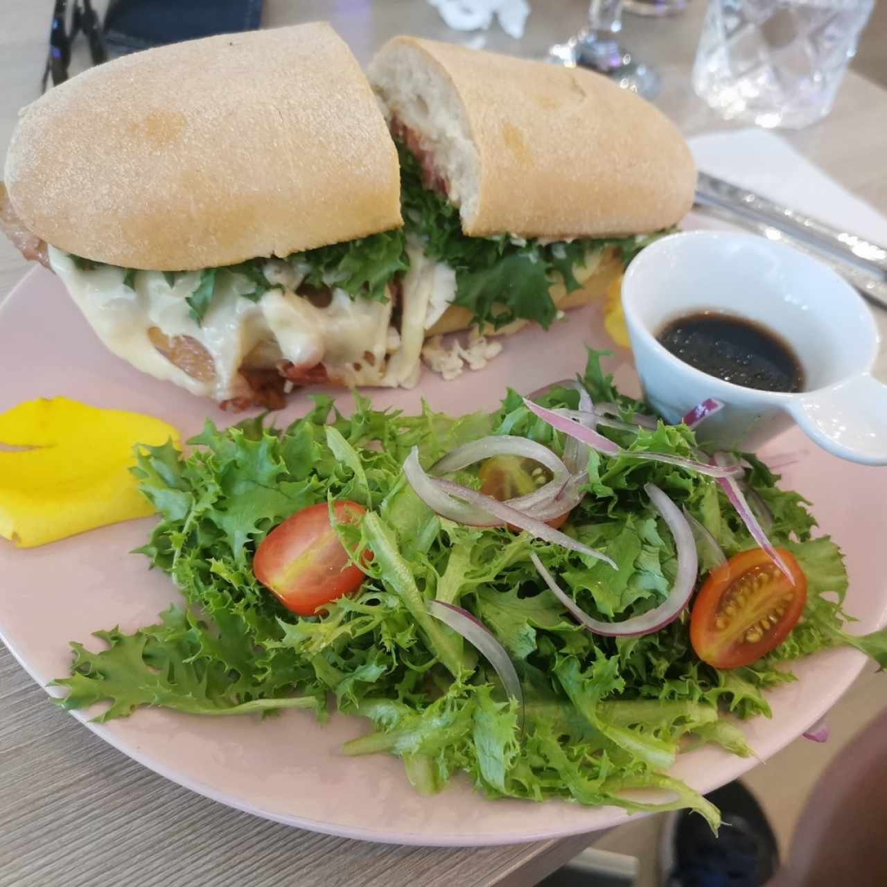 Roasted Chicken Club Sandwich