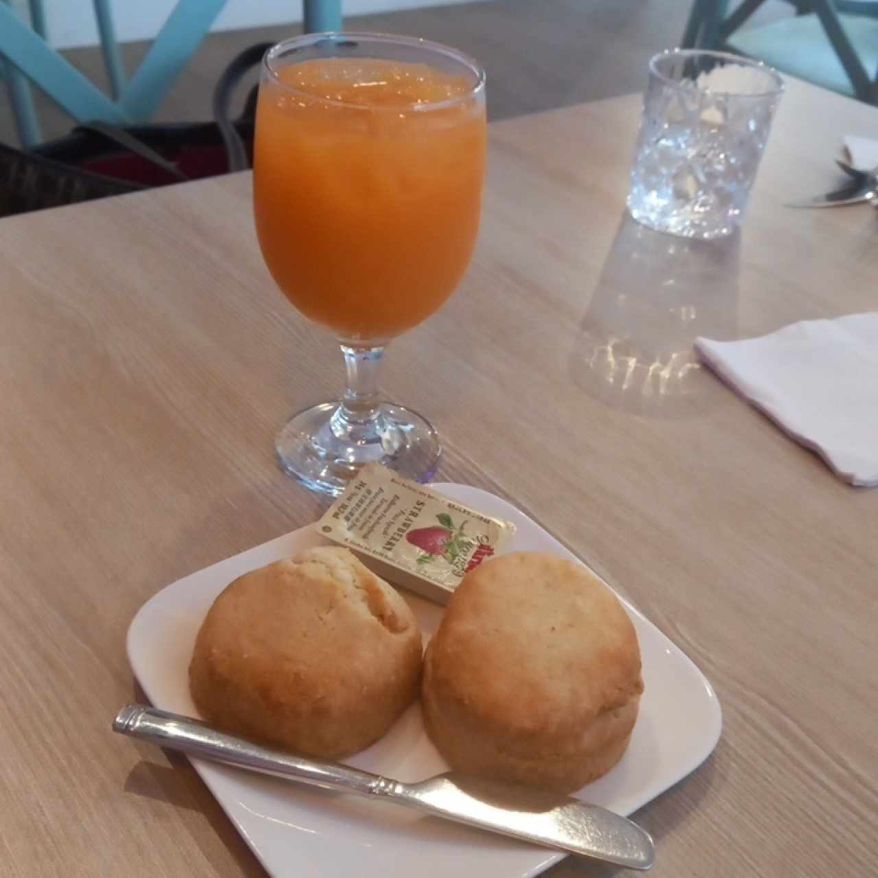 scone de strawberry