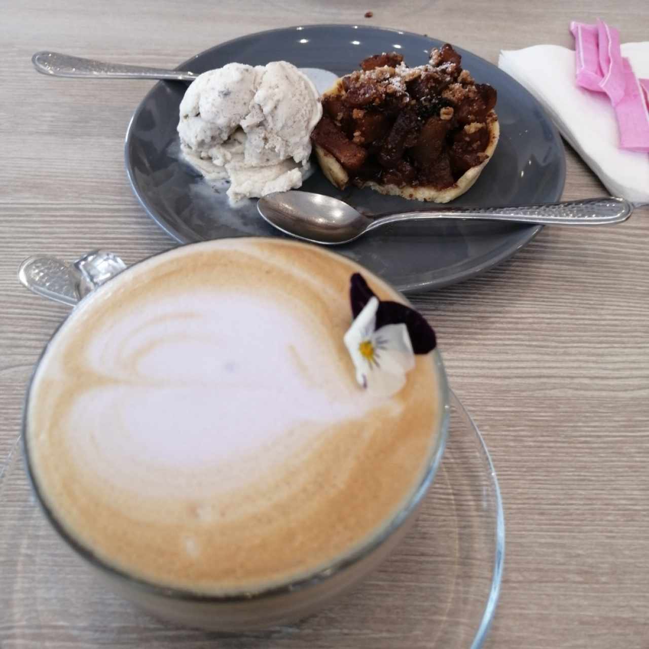 Cafe latte lavanda 
