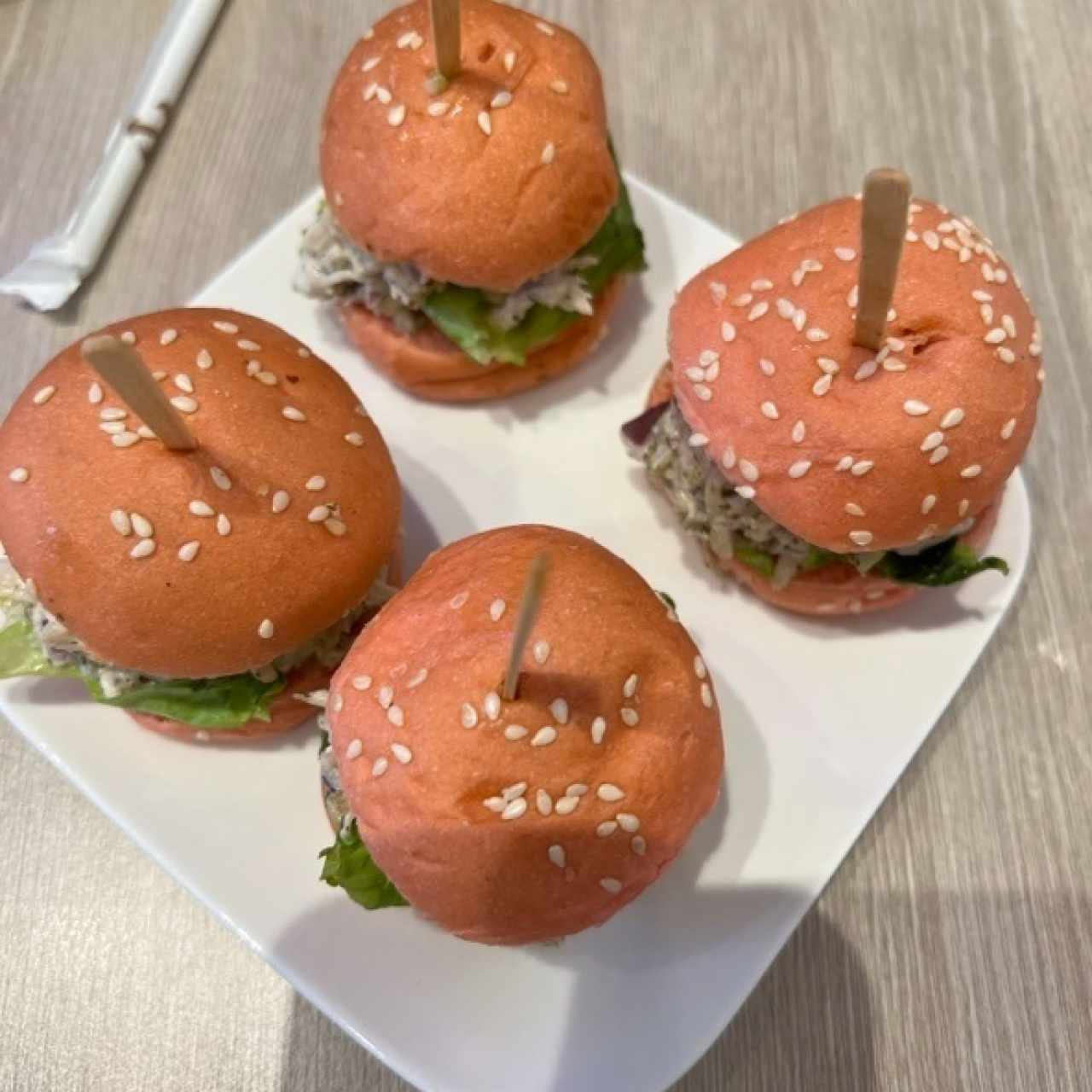 Mini hamburguezas