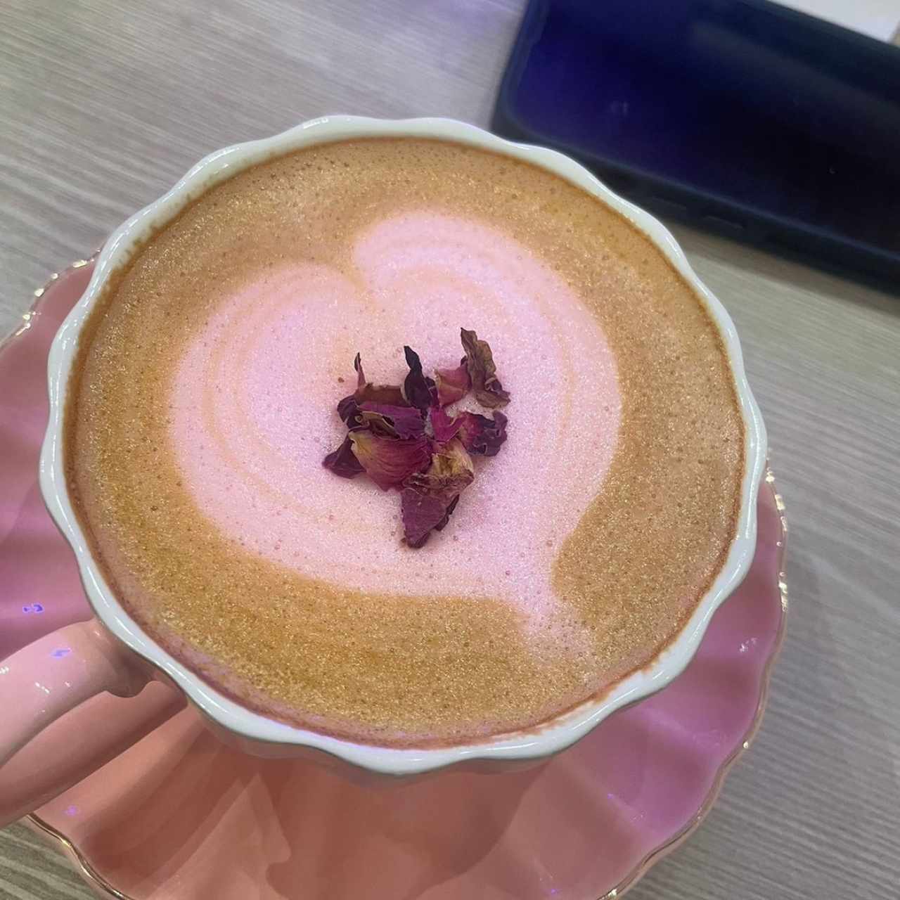 Latte de rosas 