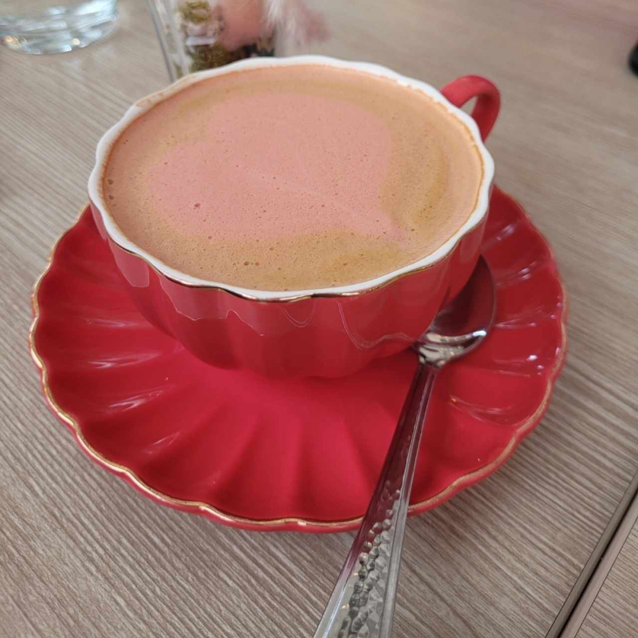 red velvet latte