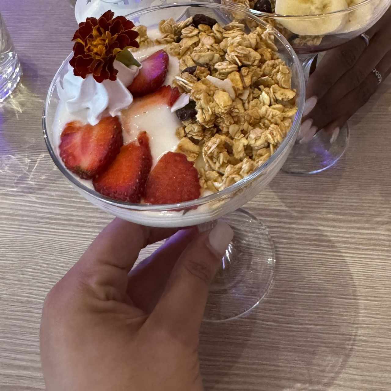 Entradas - Yogurt Parfait