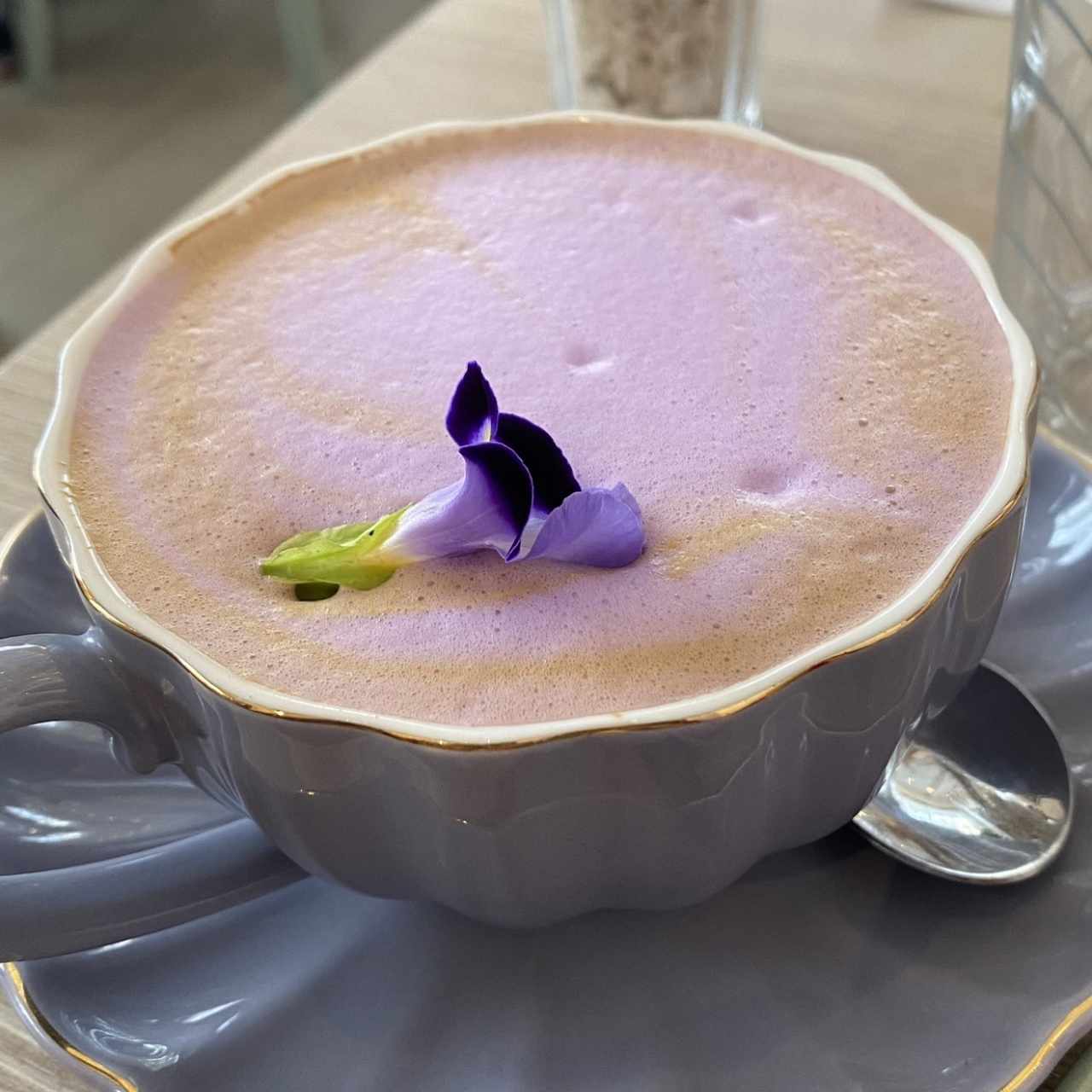 Latte de lavanda