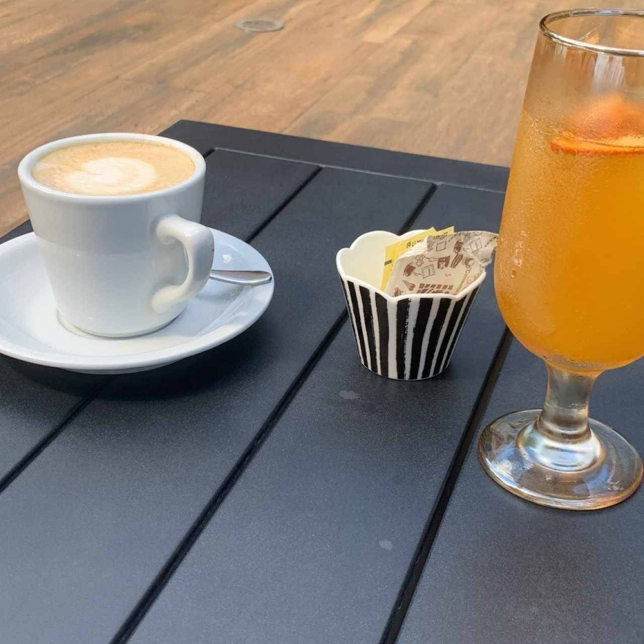 Cafe y mimosa 