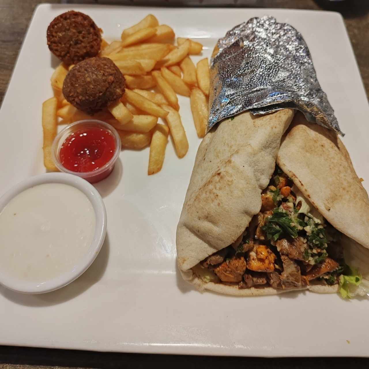 Shawarmas - SHAWARMA ESPECIAL (COMBO) mixto