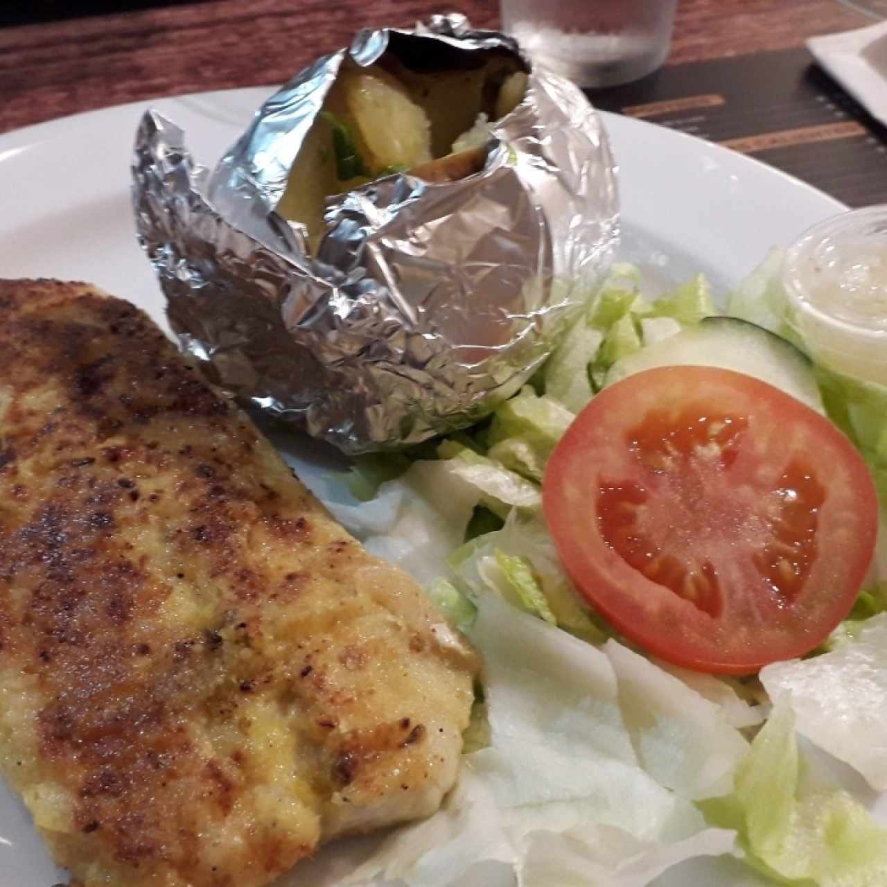 filete de pescado a la plancha 