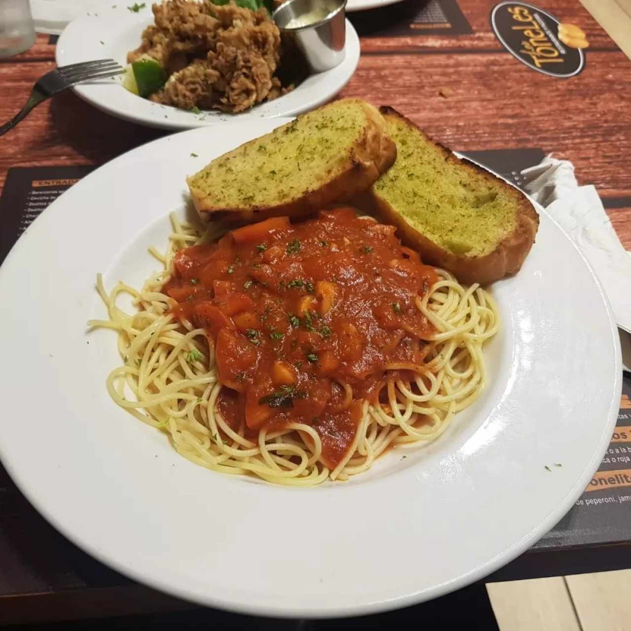 Pastas - Espaguetis Pomodoro