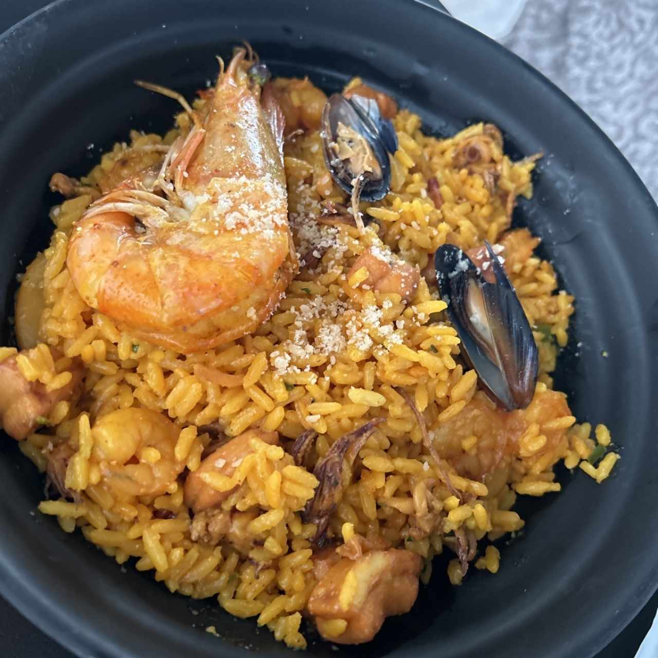 Arroz con mariscos