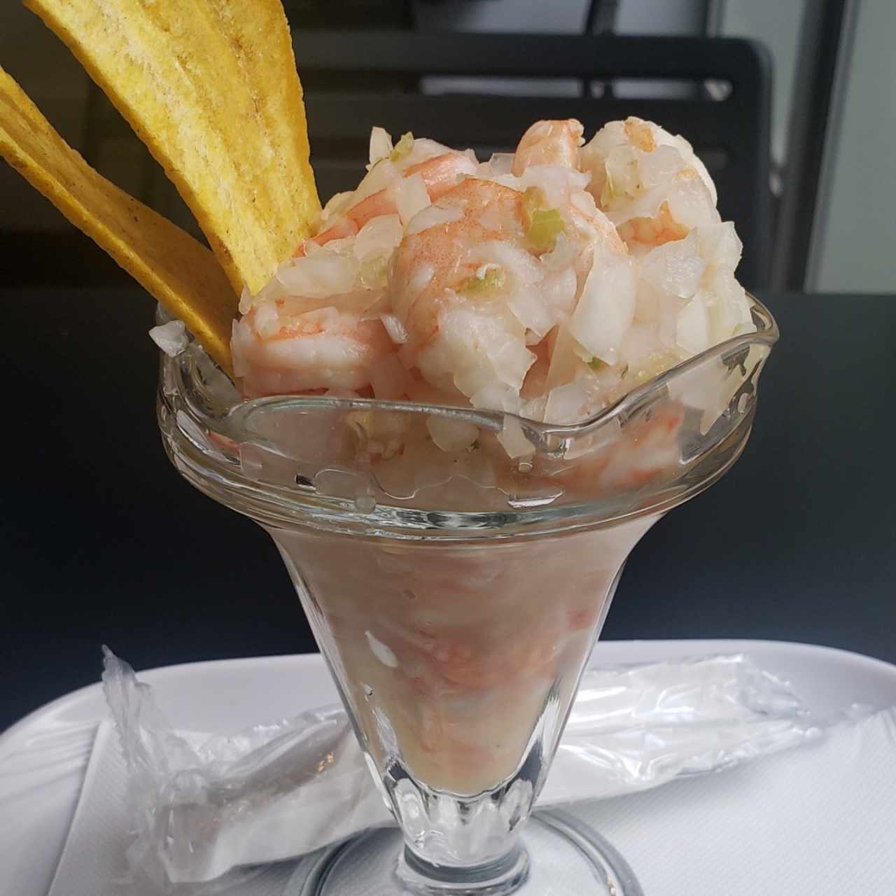 Ceviche de camarones