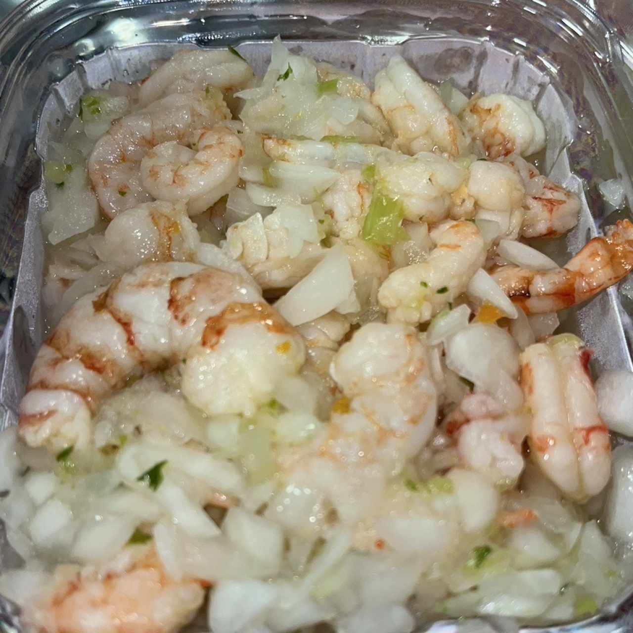 Ceviche de camarón 