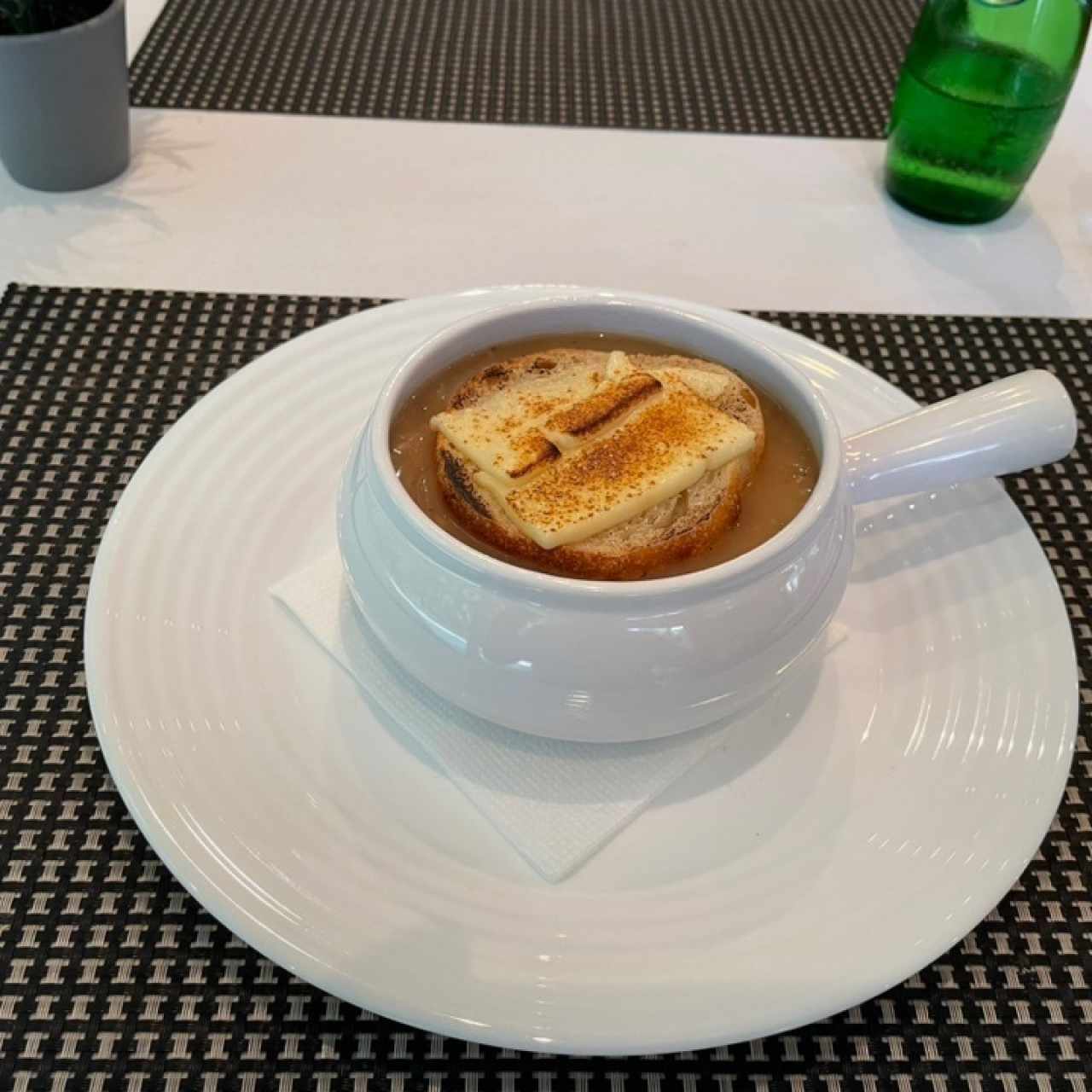 Oignon soupe