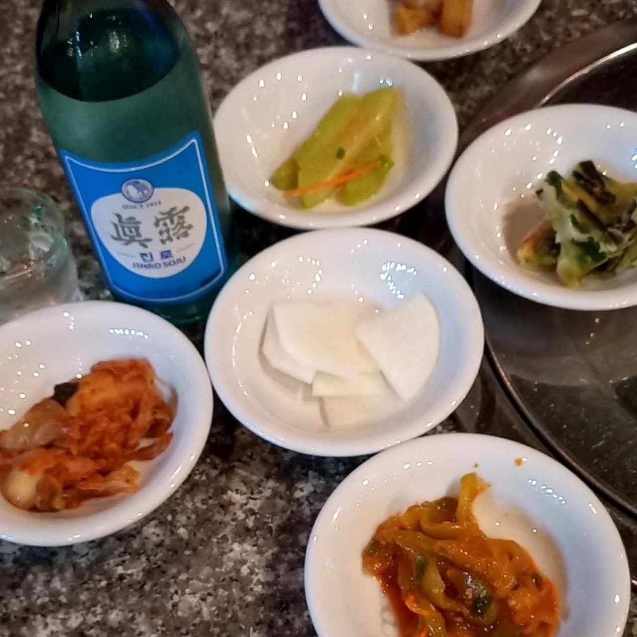 picadas kimchi y soju 
