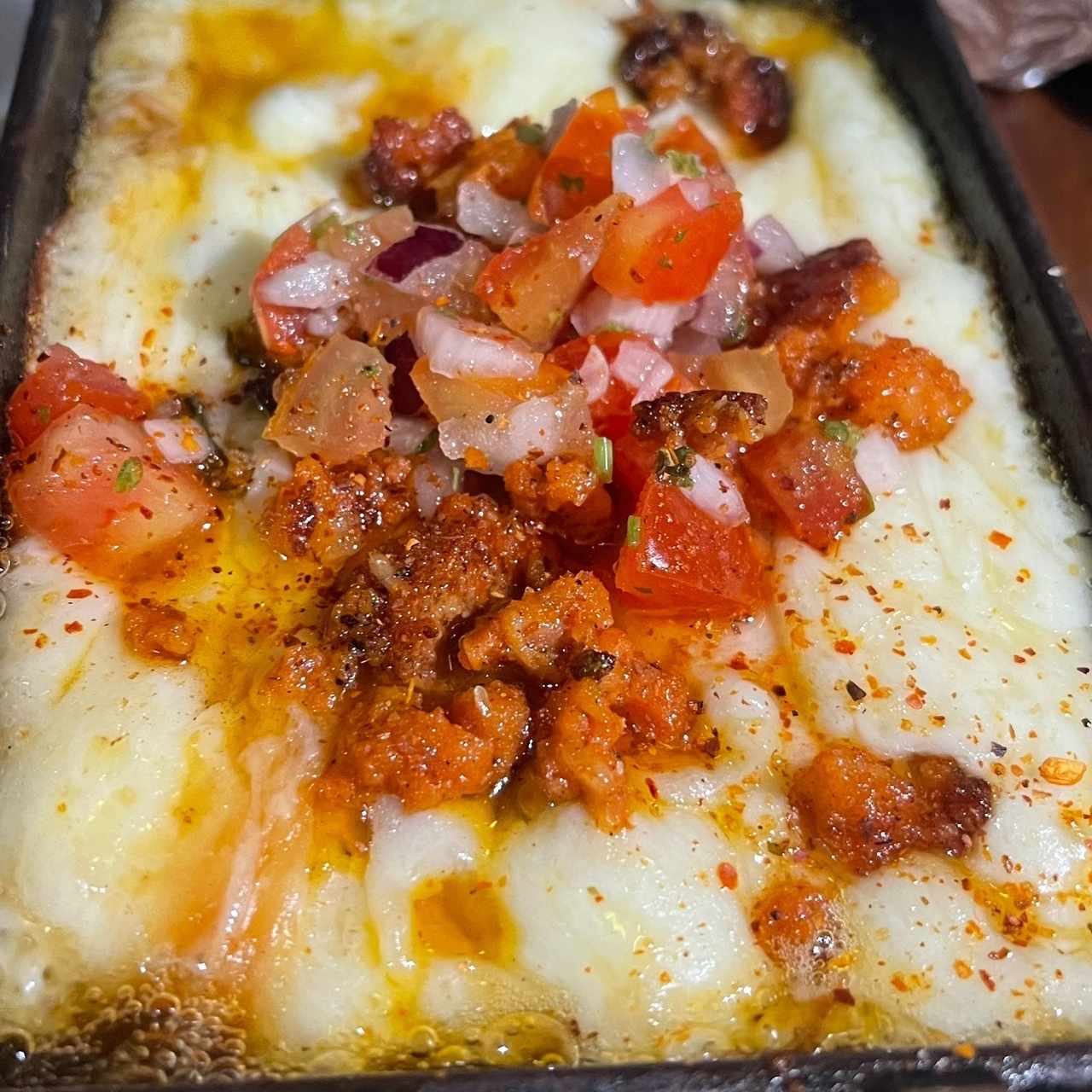 Entradas - Queso Fundido