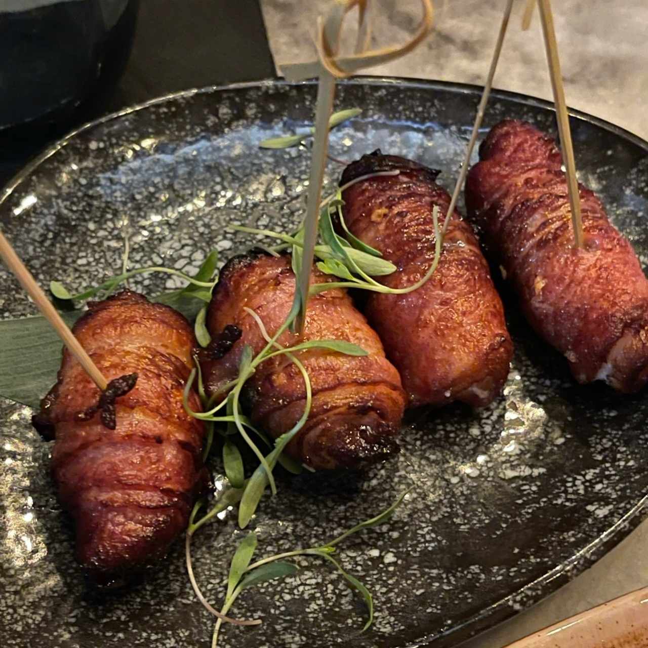 Bacon Wrapped Dates
