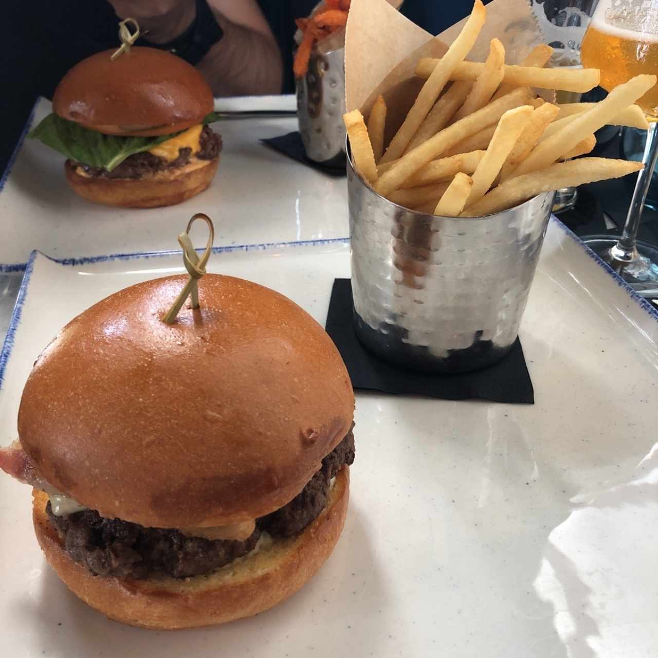 Blue moon burger