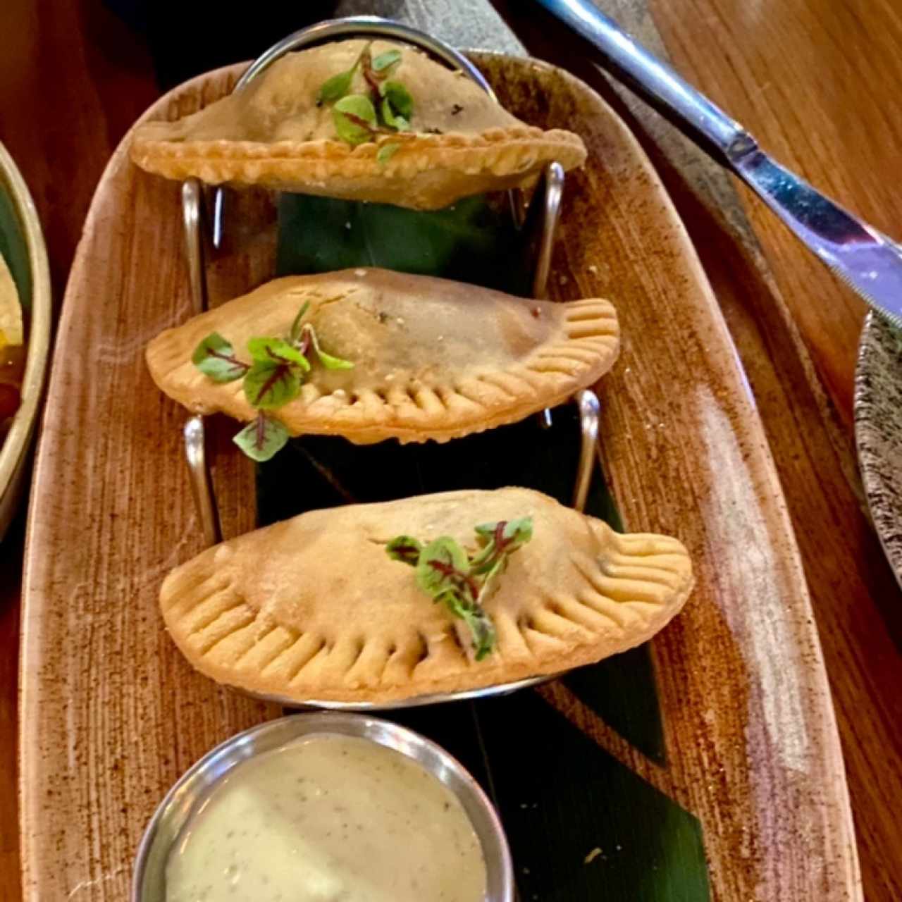 White Empanadas