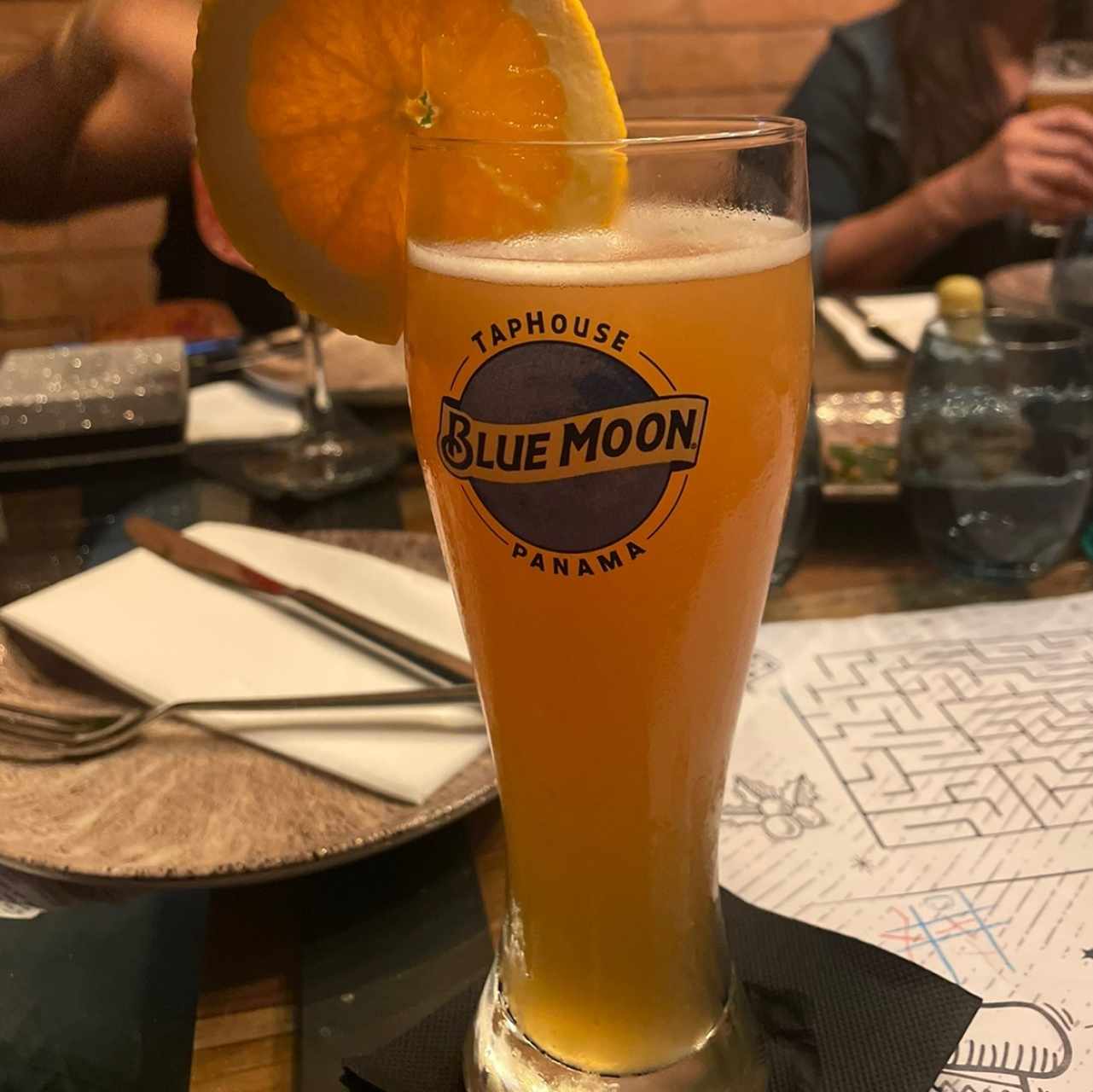 Cerveza blue moon