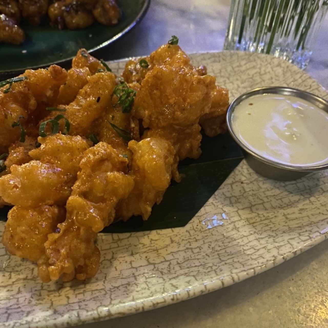 Spicy rock shrimps