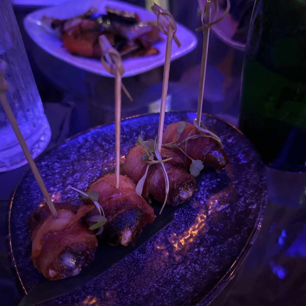 Small Plates - BACON WRAPPED DATES