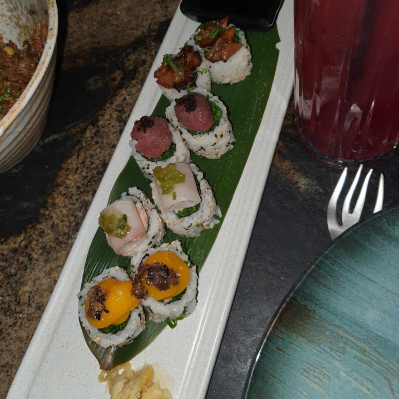 sushis de combinación