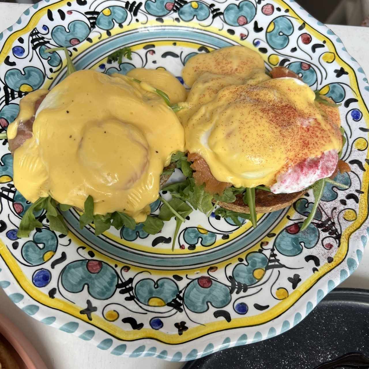 Huevos benedictos 