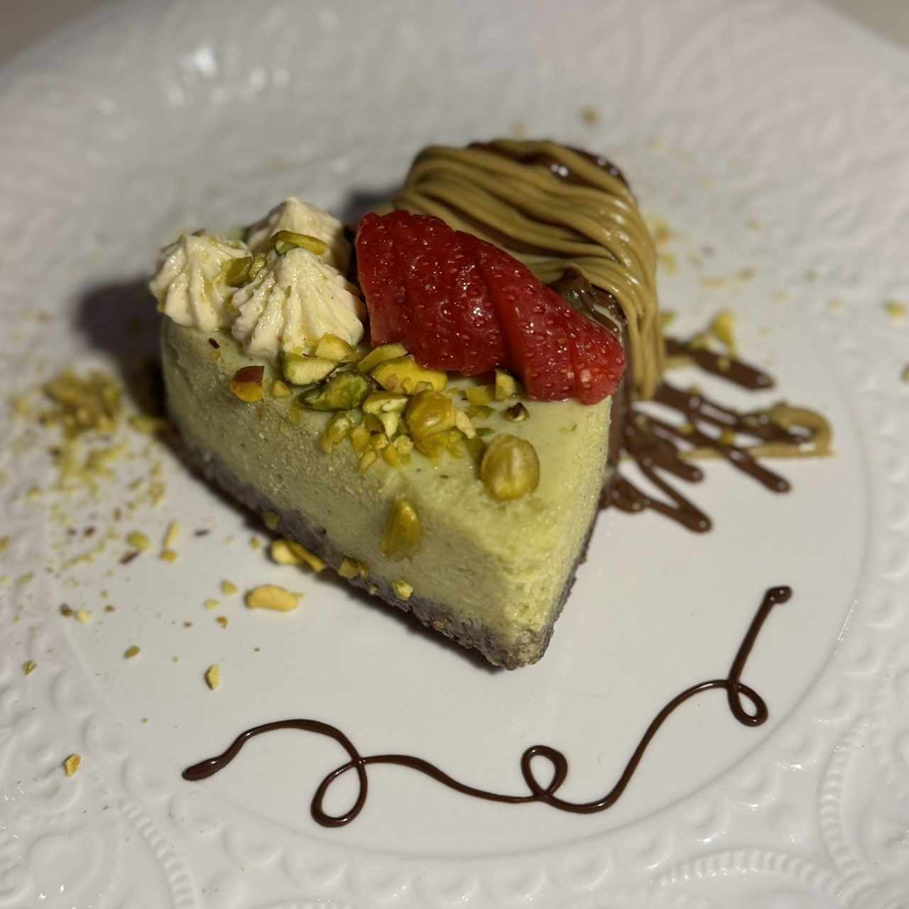 Cheesecake de Pistacho 