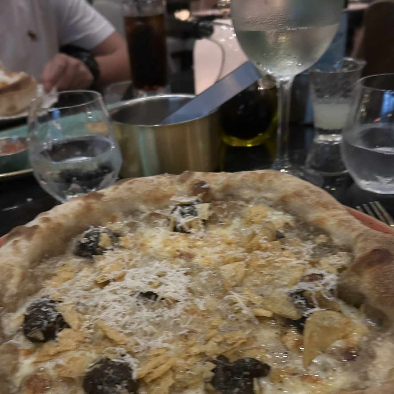 Pizza tartufina espetacular 