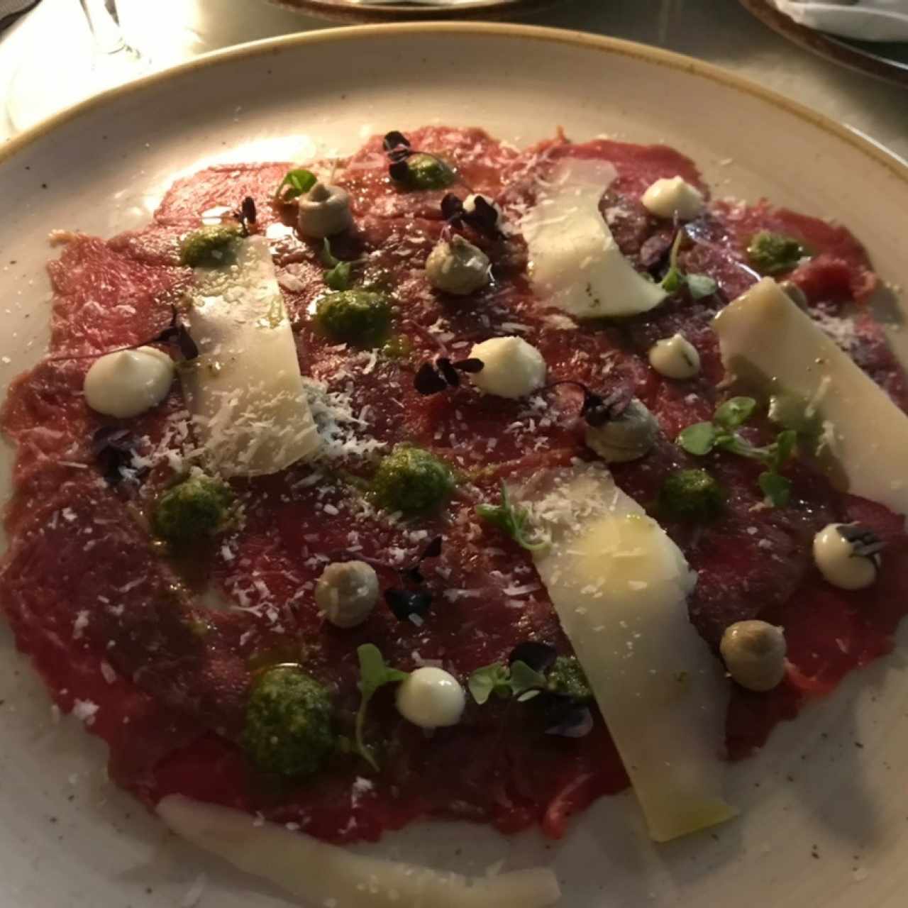 Para Compartir - Carpaccio di Manzo