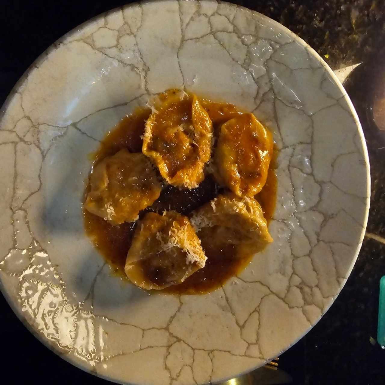 Antipasti - Ravioli di GamberonI