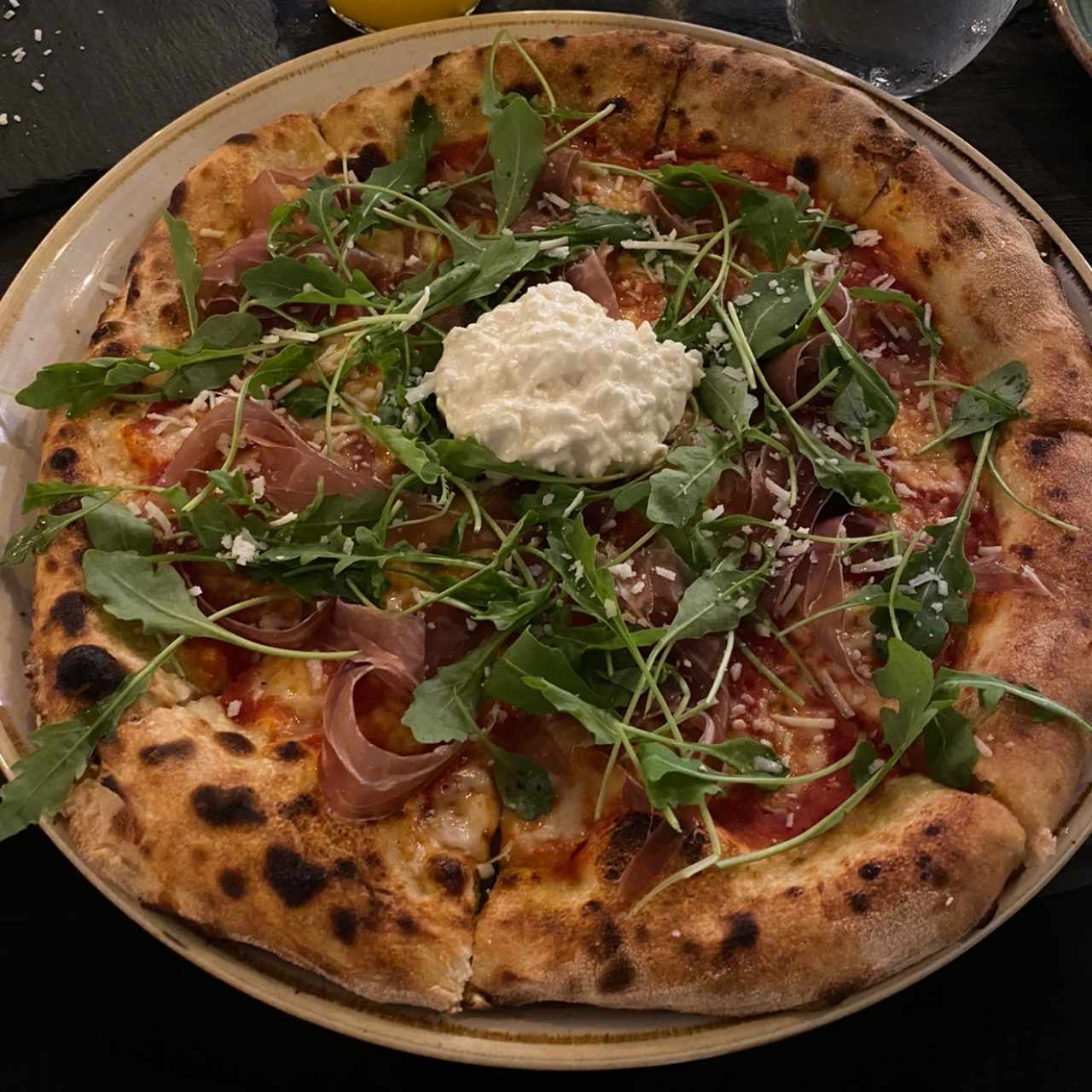 Pizza de Prosciutto e Rucola