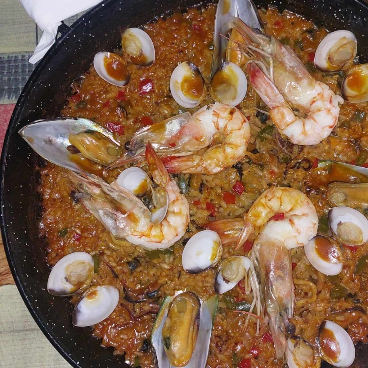 paella de marisco