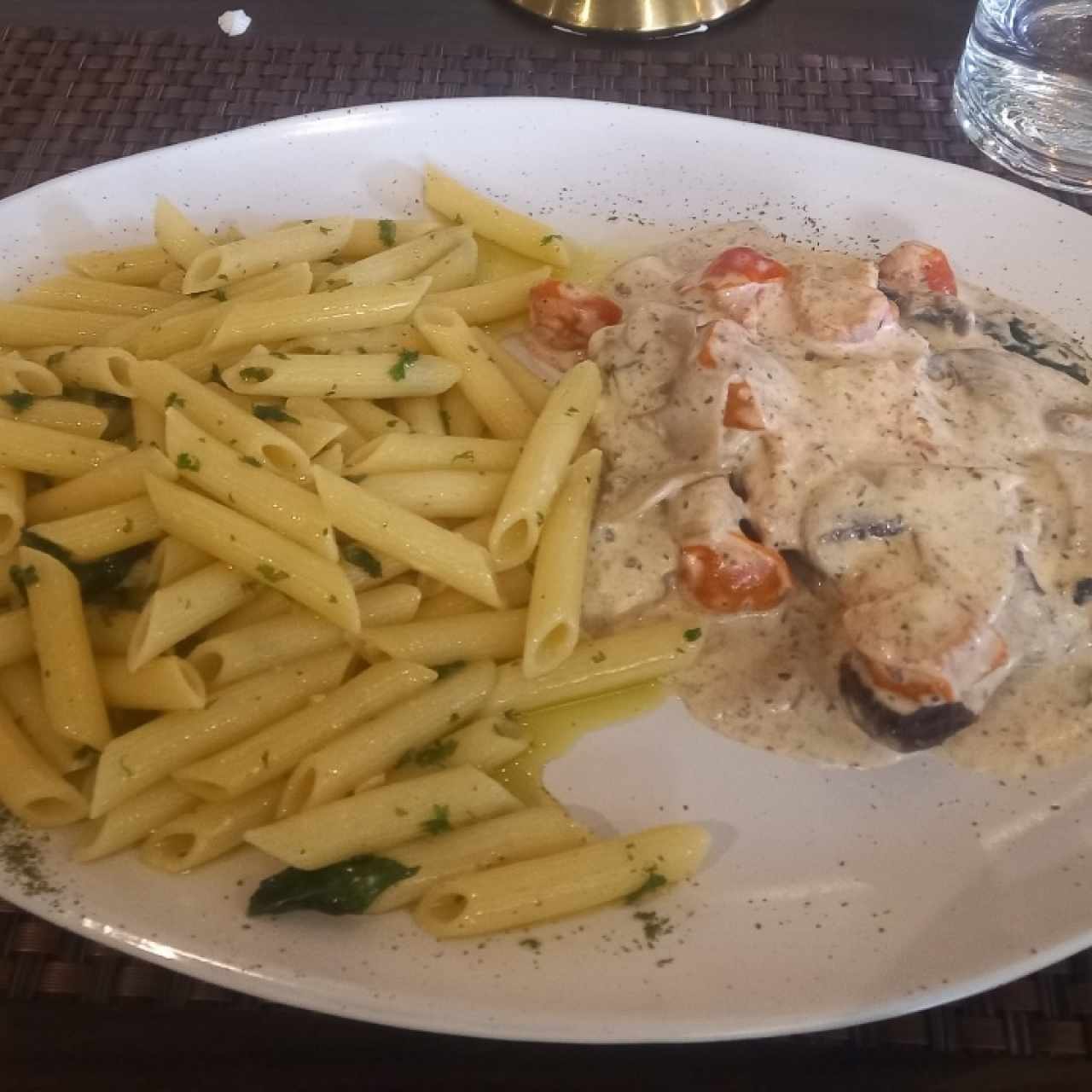 Carnes - Filete da Gaetano con Penne al Oleo