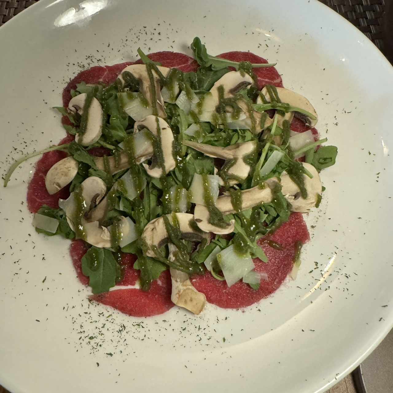 Para Compartir - Carpaccio de Res