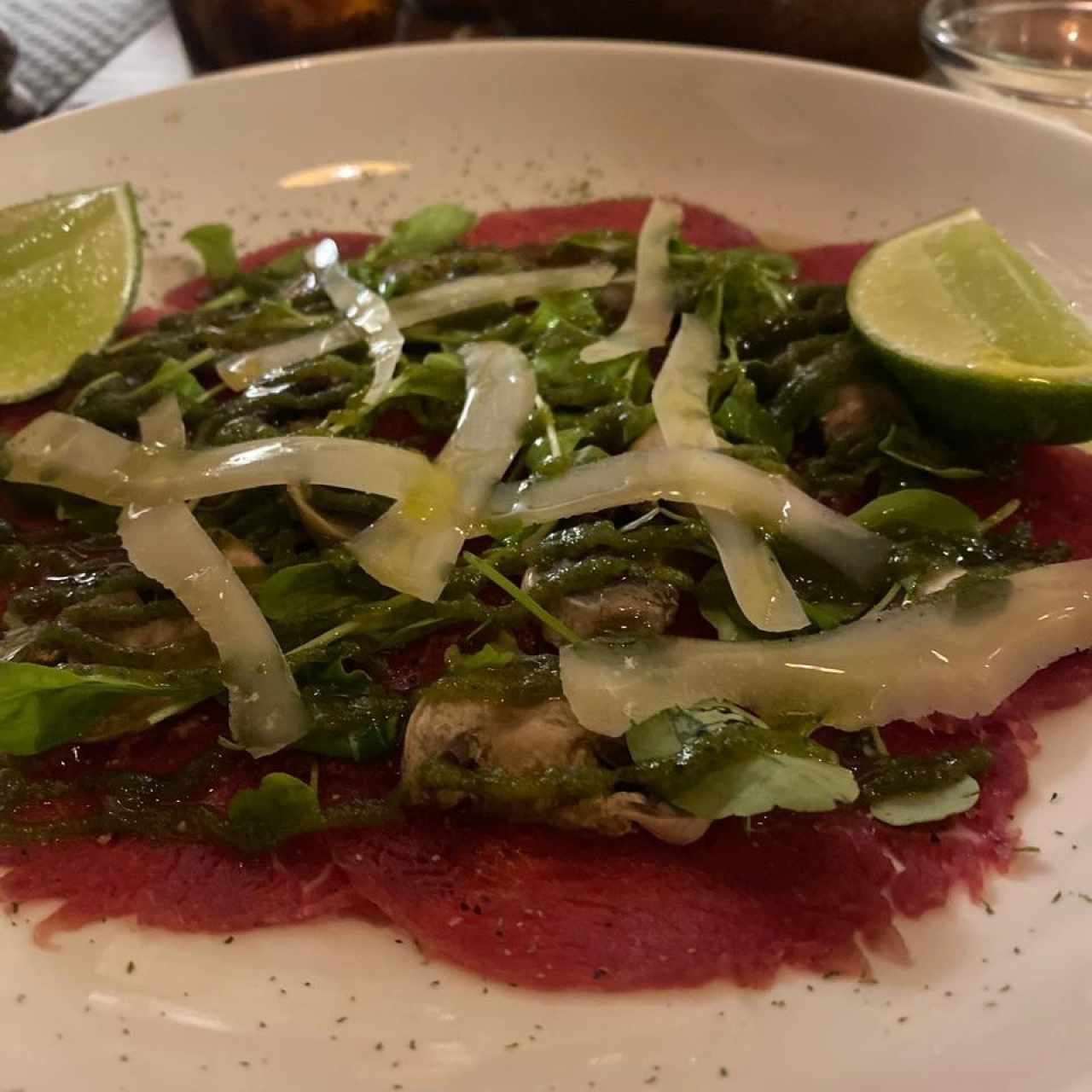 Para Compartir - Carpaccio de Res