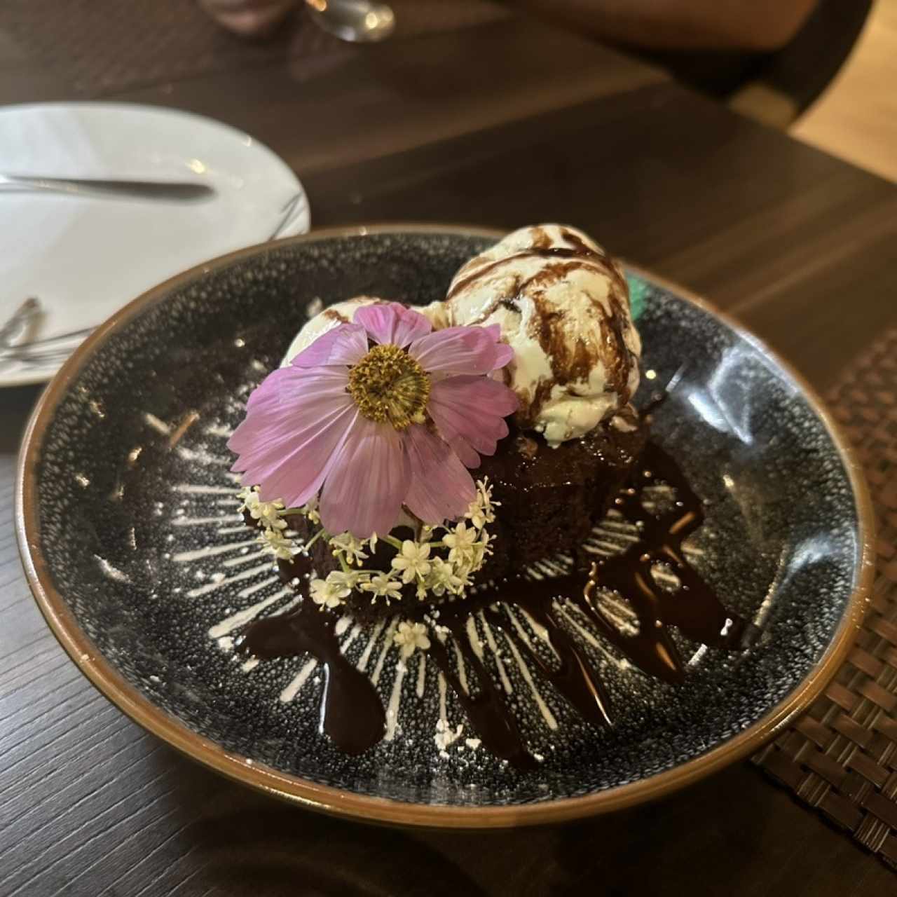 Brownie con Helado