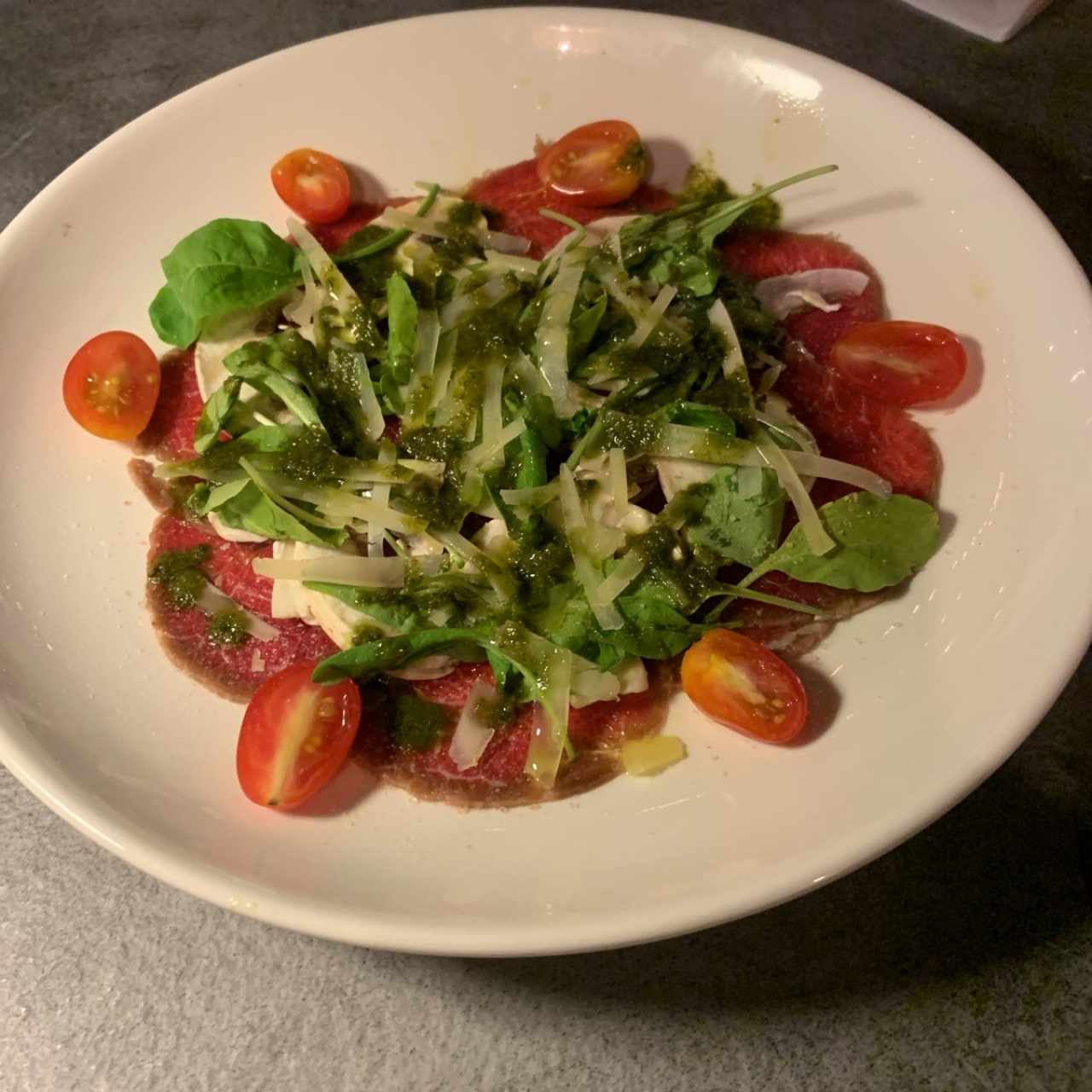 Para Compartir - Carpaccio de Res