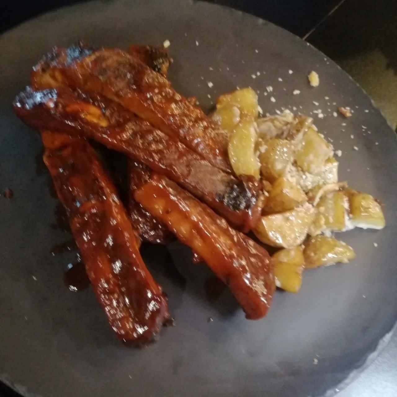 Las Sticky-Smoky Ribs