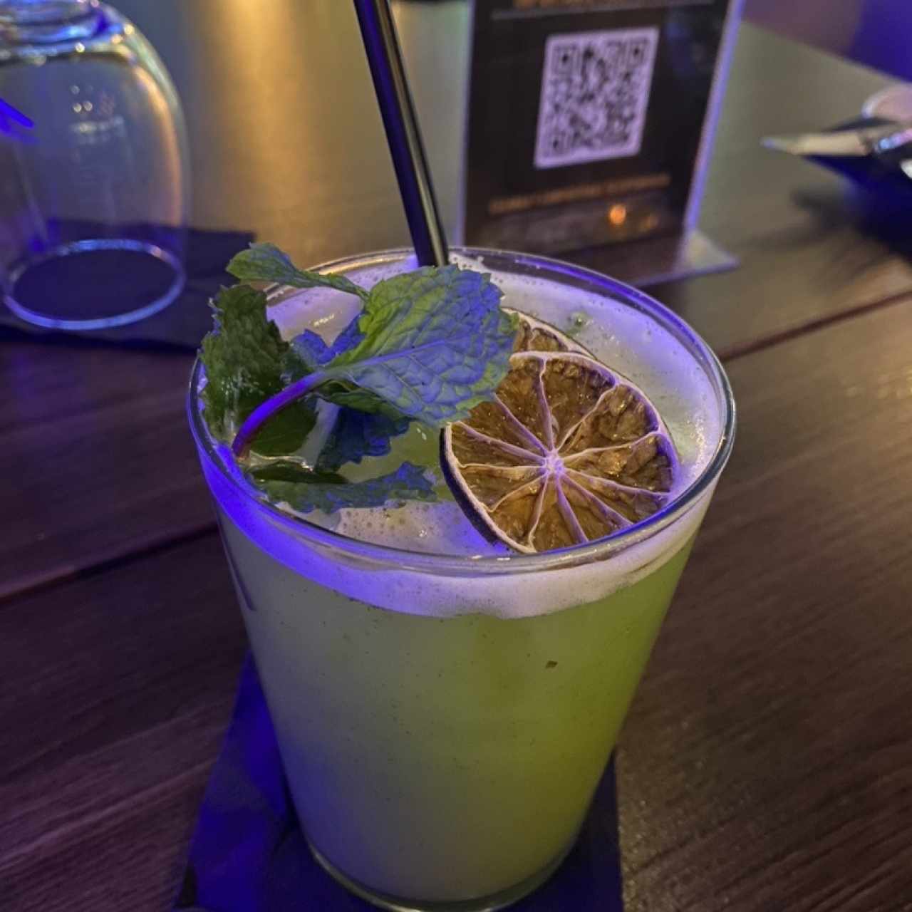Limonada con hierbabuena