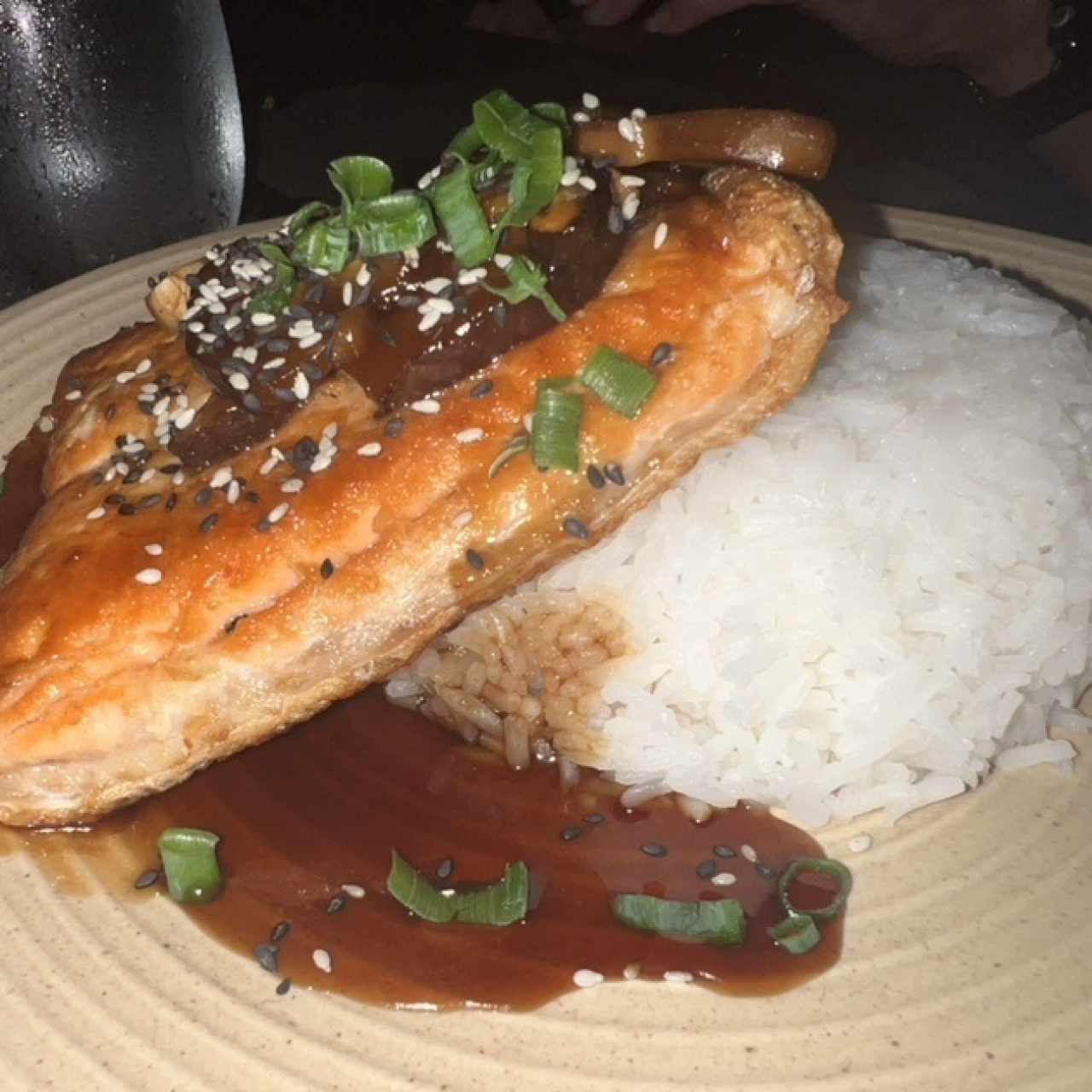 Salmón Teriyaki